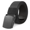 LXMY Work Belts for Men,Belts for Men,Adjustable Nylon Canvas Fabric Golf Belt,No Metal Buckle, Fast Pass Through the Airport Security,Suitable for Work and Travel