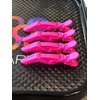 Framar Gator Grips Pink Hair Clips for Styling - Hair Clips For Women, Alligator Clips for Hair, Crocodile Clips for Hair Styling – Sectioning Clips For Hair, 4 Count Rubberized