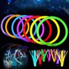 GLOW YGB 100PCS Glow Sticks Bulk Party Pack, Halloween Glow Sticks For Kids Camping, Glow In The Dark Sticks,8” Glow Party Supplies Bracelets