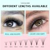 VAVALASH 600 Fans 5D-16D 24D Eyelash Extensions 8-15mm Mixed Length Thin Base Volume Lash Extension(10D-0.07-D-8-15mm)