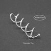 Cheerock 20pcs Mini Spiral Hair Pins, Rose Good Spiral Hair Pin, Metal Spiral Bobby Pins, Small Bobby Bun Pins for Women Hair Style DIY