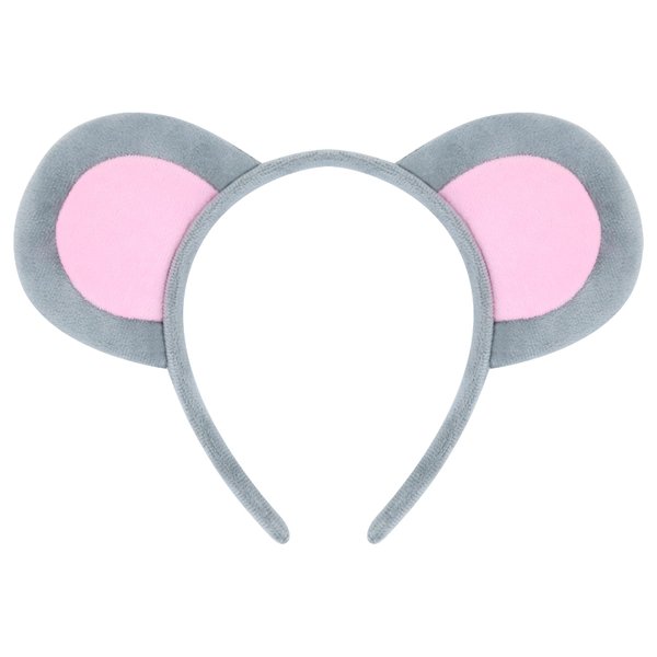 IGMaryBox Mouse Ears Headband Animal Ears Headwear Plush Hairband For Animal Cosplay Cute Party Headwear Halloween Cosplsy Costume Accessories Christmas Cosplay Hairbands
