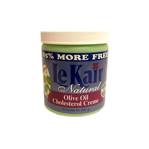 Le Kair Natural Olive Oil Cholesterol Creme 20 Oz