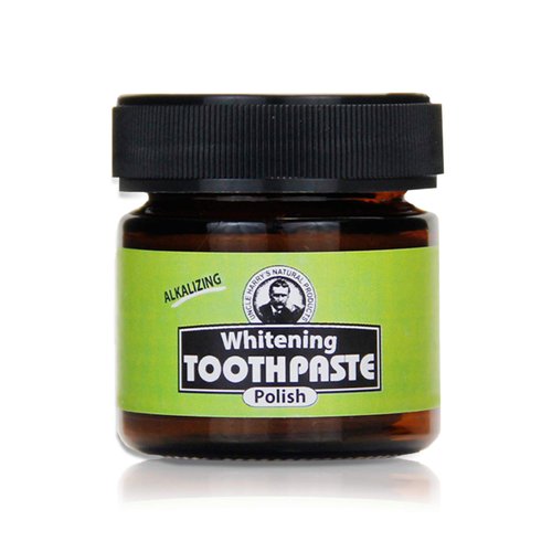 Uncle Harry's Spearmint Sensitive Teeth Whitening Toothpaste Polish | Natural SLS Free Toothpaste Freshens Breath & Promotes Enamel | Toothpaste Fluoride Free