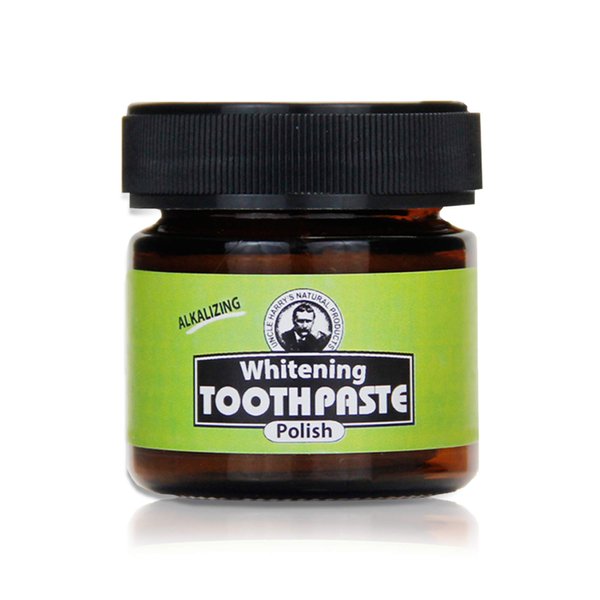 Uncle Harry's Spearmint Sensitive Teeth Whitening Toothpaste Polish | Natural SLS Free Toothpaste Freshens Breath & Promotes Enamel | Toothpaste Fluoride Free