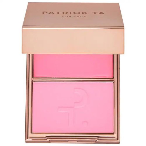 PATRICK TA Major Beauty Headlines - Double-Take Crème & Powder Blush - Just Enough (soft blue pink)