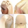 Blonde Bob Wig Human Hair 613 Lace Front Wig Human Hair 13X4 HD Lace Front Wigs Human Hair Pre Plucked With Baby Hair 150% Density 613 Short Bob Wigs Human Hair For Women (8 inch, 13X4 613 Bob Wig)