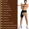 Vriksasana Groin Hip Brace | Sciatica Support Wrap | Hamstring Compression Sleeve for Men and Women for Pulled Quadriceps Thigh Muscle, Hip Flexor Strain, Bursitis and Arthritis (Right Leg)