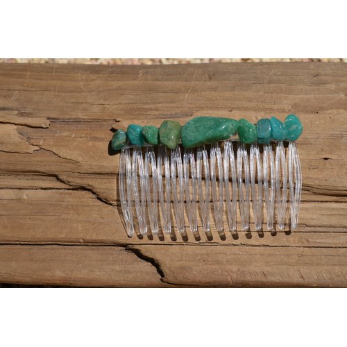 Amazonite Hair Comb