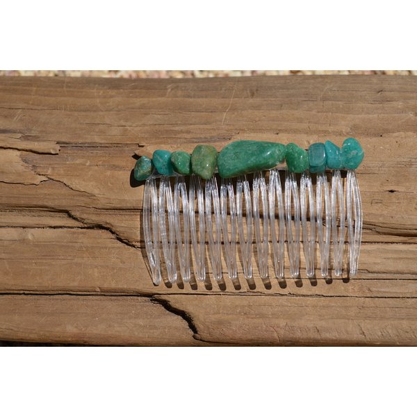 Amazonite Hair Comb