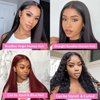 Straight Human Hair 3 Bundles 10 10 10 Inch Short Virgin Hair Weave Bundles Human Hair Straight Bundles for Women Human Hair Bundles Remy Weft Hair Extensions Natural Black Straight Bundles Hair