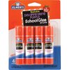 Elmer's E543 Washable School Glue Sticks, Disappearing Purple, 4/Pack