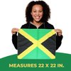 Costume Adventure Jamaican Flag Bandana Men Jamaica Flag Bandana Headband Jamaican Headwrap Women Jamaica Clothing Jamaican Apparel