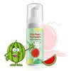 Foam Toothpaste Kids, Toddler Toothpaste with Low Fluoride, Kids Foam Toothpaste for U Shaped Toothbrush Electric Toothbrush, Foam Toothpaste for Children Kids Ages 3 Plus (Watermelon+Strawberry)