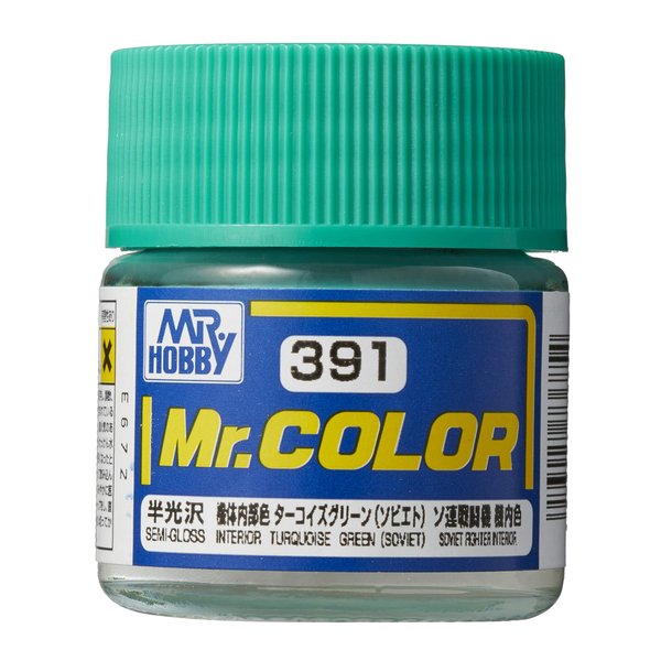 C391 Interior Turquoise Green (Soviet), GSI Mr. Color