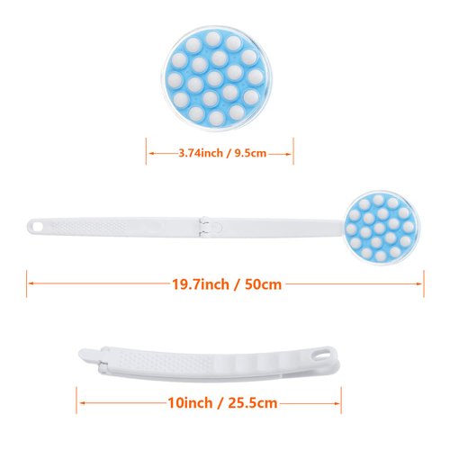 JJHREI Lotion Applicators for Back - Back Lotion Applicator for Your Back - Foldable Easy Reach Self Body Cream,Sunscreen Applicator