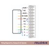 FRUDRIK Thermostat Wire - Solid Copper 18 Gauge - CL2 - Power Circuit Cable(18/5Brown, 25ft)