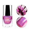 Ownest Holographic Nail Polish, Gorgeous Glossy Holographic Halo Glitter Polish Nail Art Nail Pigment Diamond Laser Nail Polish-LS03