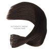 WENNALIFE Seamless Clip In Hair Extensions, 14 Inch 130g 7pcs Dark Brown Hair Extensions Clip in Human Hair Invisible PU Skin Weft Natural Remy Human Hair Extensions