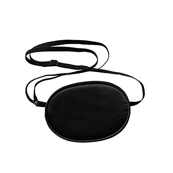 Adult Eye Patch-Adjustable Soft and Comfortable Silk Eye Patch Single Eye Mask for Amblyopia Lazy Eye