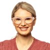 2SeeLife Pink Bold Cat Eye Reading Glasses for Women to Look Stylish with High Vision - Comfortable for All Face Shape Womens Reading Glasses -Readers For Women - Reading Glasses 1.0 Womens Readers