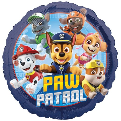 Anagram Paw Pups on Patrol 3rd Birthday Party Supplies Chase 13pc Balloon Bouquet Decorations