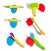 MAGIKON Colorful Dough Tools Kit for Children,6 Pieces, Multi-Functional, Fit for Little Hands