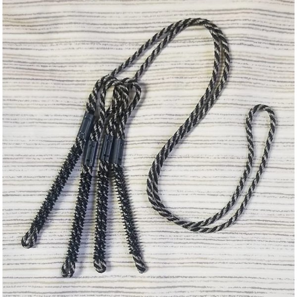 Faulk's Quad Lanyard BLACK