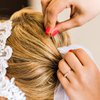 24 Pcs U Shaped Hair Pins Ballet Bobby Pins U Pin Hair Styling Pins Bobby Pins for Updo with Storage Box Metal U Bun Hair Forks for Women Girls Thick Thin Long Curly Hair(Gold, 3 Inch)