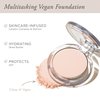 PÜR MINERALS 4-in-1 Pressed Mineral Makeup SPF 15 Powder Foundation with Concealer & Finishing Powder - Medium to Full Coverage Foundation Makeup - Cruelty-Free & Vegan Friendly, 0.28 Ounce