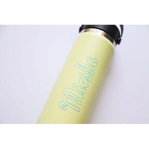 Personalized Name Decal Sticker - Vinyl Lettering - Custom Stickers Compatible with Water Bottles Tumbler Cup Laptop - Gifts For Women Men Kids Sippy Cups