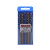HSS M35 Cobalt Twist Drill Bits, Pack of 5 (10mm, 25/64")