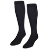 NuVein Men's Compression Socks, 15-20 mmHg Support, Dress Trouser Style, Over Calf Knee High, Black, Medium