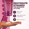 Eco Style, Texture Edit, Kurly Moisturize Smoothing Cream for Type 3 curly hair - A sulfate-free, curl cream that smooths, combats frizz and nourishes parched curls. 8 oz.