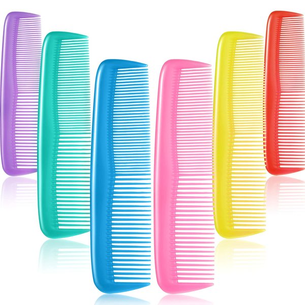 48 Pieces Colorful hair combs Set, for Women and Men, Colorful Coarse, Fine Dressing Comb (48 Pieces)
