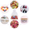 HRX Package 100pcs White Organza Bags, 4x6 inch Mesh Bags Drawstring Gift Bags Jewelry Pouches for Candy Wedding Favors Christmas