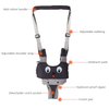 IULONEE Baby Walker, Handheld Kids Toddler Walking Harness Helper Assistant Protective Belt Child Activity Walker Adjustable Standing Up Walking Learning Helper for Toddler 7-24 Month (N-Grey)