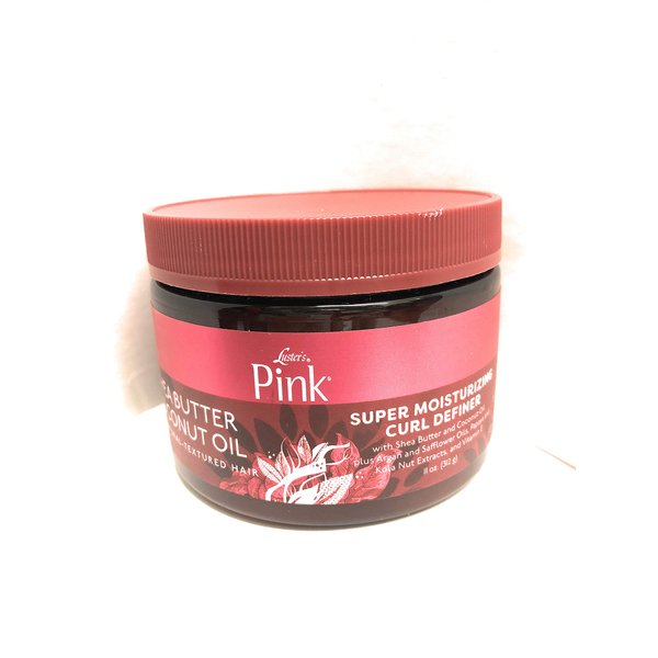 Lusters Pink Shea Butter Coconut Oil Super Moisturizing Curl Definer for Natural- Textured Hair11oz