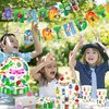 Insect Birthday Party Decorations Bugs Party Plates and Napkins Bugs Party Decorations Garden Birthday Party Decorations Caterpillar Ladybug Birthday Banner