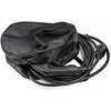 INLETTER Round Cable Organizer Bag - Heavy Duty Water Resistant Cable Management Storage Bag - Perfect for Jumper Cables, RV Sewer Pipe, EV Charging Cord Storage, Camper and Garden Hoses