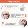 Nose Wax Kit for Men and Women, ANREACHO Nose Hair Waxing Kit for Men, 100g Nose Hair Wax with 20 Applicators 10 sticks, Ear Hair Removal for Men at Home Safe Easy Quick & Painless (15-20 Times Usage)