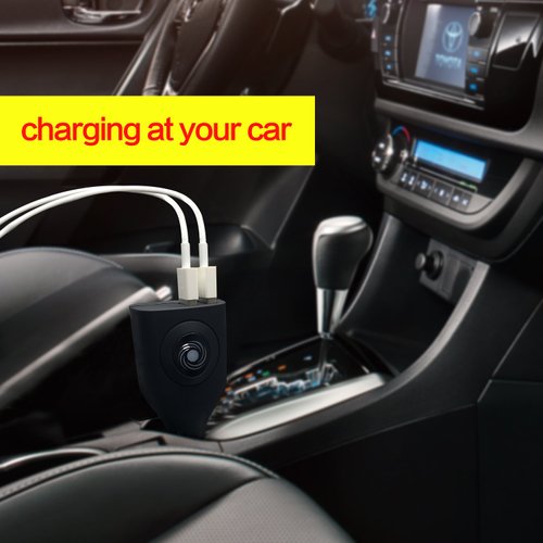 NDLBS Car Charger,Dual USB Wall Charger and Car Charger with Travel Adapter Foldable Plug Home for iPhone X Xs MAX 6 7 8 Plus, iPad Mini Air Pro, S10 9 8 7 Plus, LG Google one Plus 6 Phone