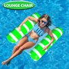 3 Pack Inflatable Pool Floats Adult Size Water Hammock,Pool Floaties Toys,4-in-1 Multi-Purpose Floats for Swimming Pool,Pool Rafts Lounge Chairs Floating,for Vacation Fun and Rest