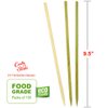 CraftySticks 9.5 Inch Flat Bamboo Skewers Eco-Friendly, Sturdy, Reusable, Kebabs, Grilling, BBQ, (2,500 Pack)