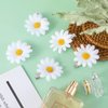 CHANZET Daisy Hair Clip 20pcs, Mini Flower Tiny Clips Barrettes for, Cute Small Pins Hairpins Decorative Accessories Women Toddler Girls Bridal Wedding, White