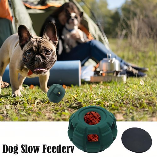 Ysnzaq Chew Toy for Dogs, Edible Grade Silicone Material, Fillable Dog Food Chew Toys, Dog Puzzle Toy