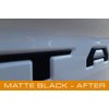EyeCatcher Tailgate Insert Letters Compatible with 2016-2023 Tacoma (Satin Black)