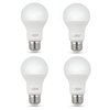 Feit Electric A19 LED Light Bulb, 60W Equivalent, E26 Medium Base, 800 Lumens, 3500K Neutral White, Non-Dimmable Standard Light Bulb, 10-Year Lifetime, A800/835/10KLED/4, 4 Packs