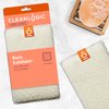 Cleanlogic Bath and Body Small Exfoliating Body Scrubber, Assorted Colors (Pack of 6)