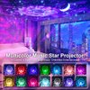 Star Projector, TRAALL 4 in 1 Galaxy Projector with Bluetooth Speaker & Timer, Remote&Voice Control, 18 Lighting Effects, Unique Sky Star Projector Night Light, Christmas Decorations for Kids Adults